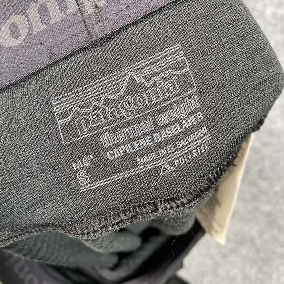 Patagonia Capilene Thermal Weight Leggings Black Womens Size Small Baselayer - Picture 7 of 10